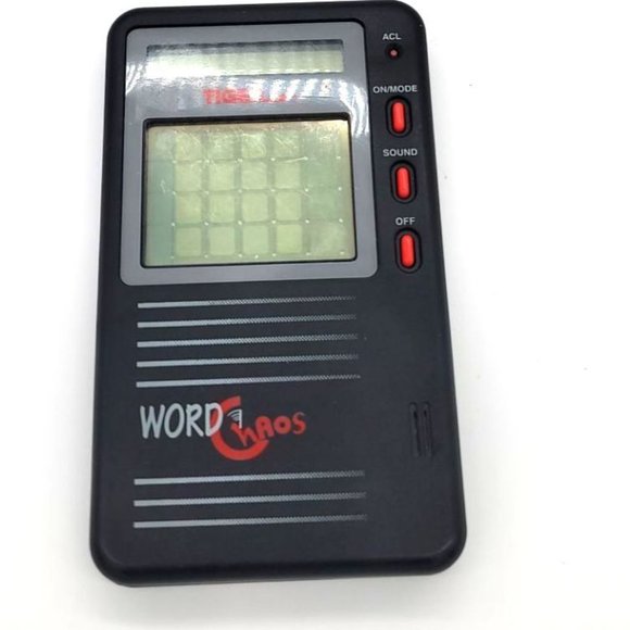 Vintage Tiger Word Chaos LCD Electronic Word Game with Stylus 1996 Tested - Picture 3 of 3